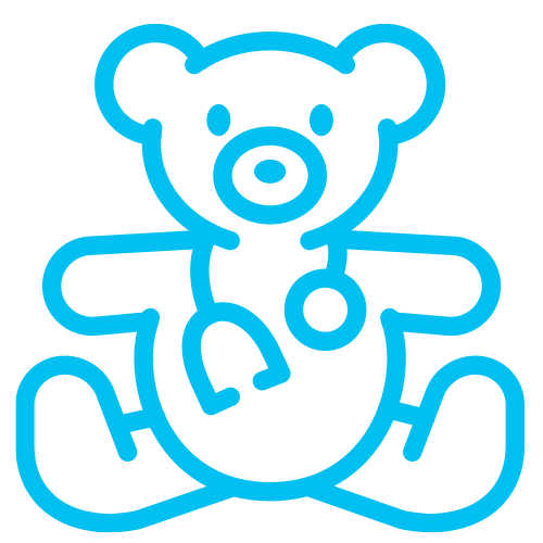 teddy bear wearing stethescope